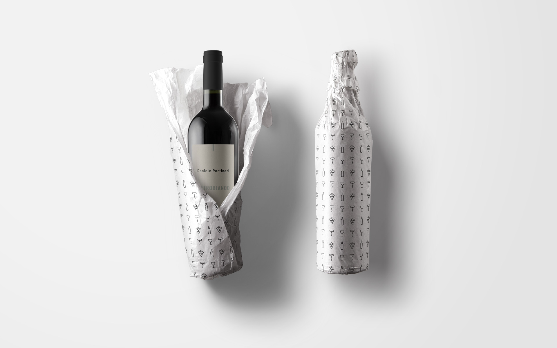 Zeroartdesign-Bottle Wine-Packaging-Al-Moretto-Asolo